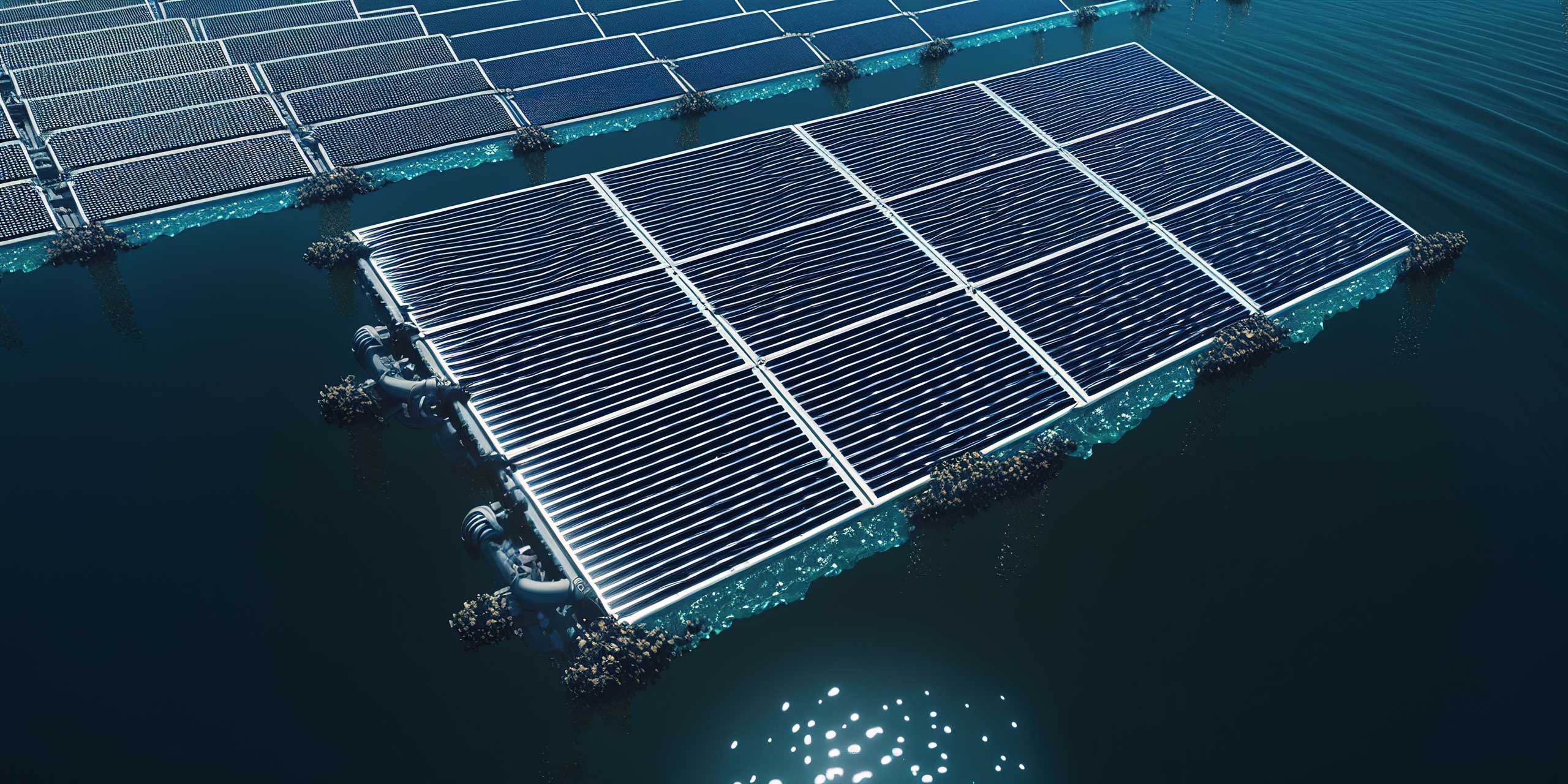 floating solar panels