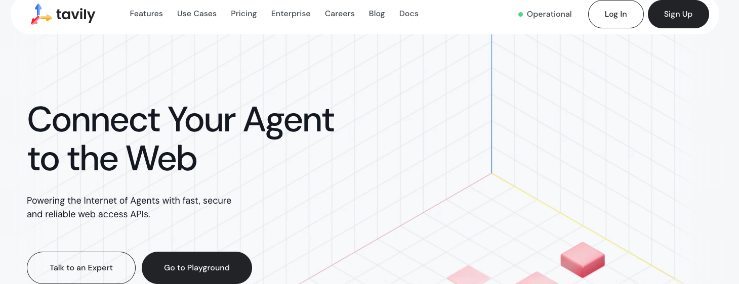 tavily startup