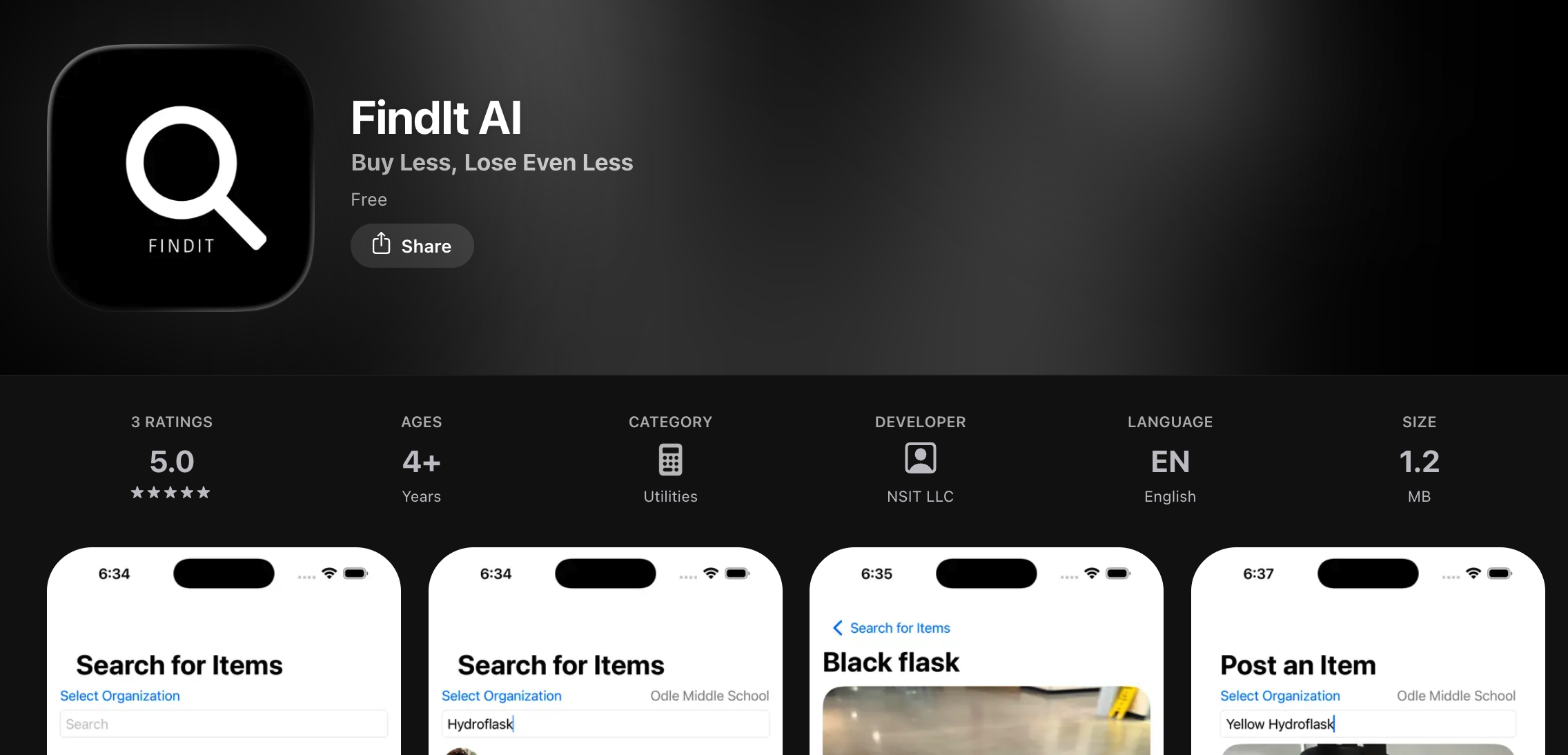FindIt AI lost-and-found app