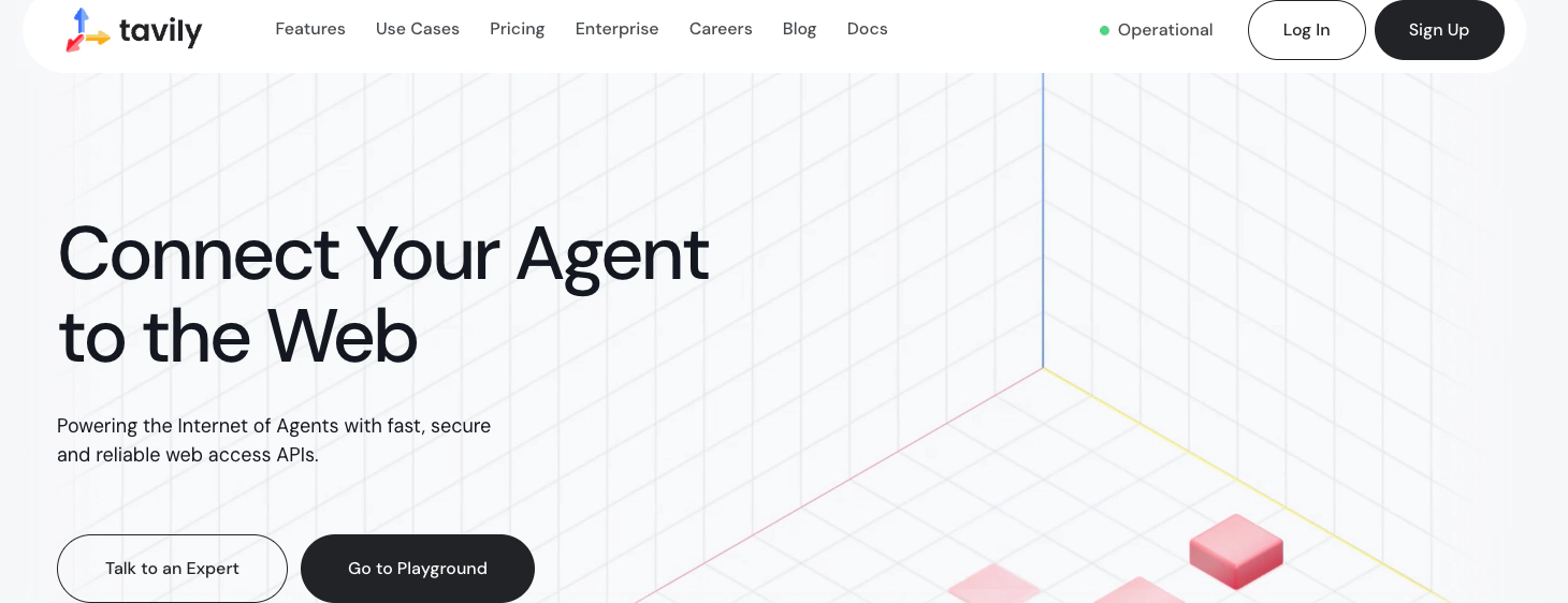 tavily startup